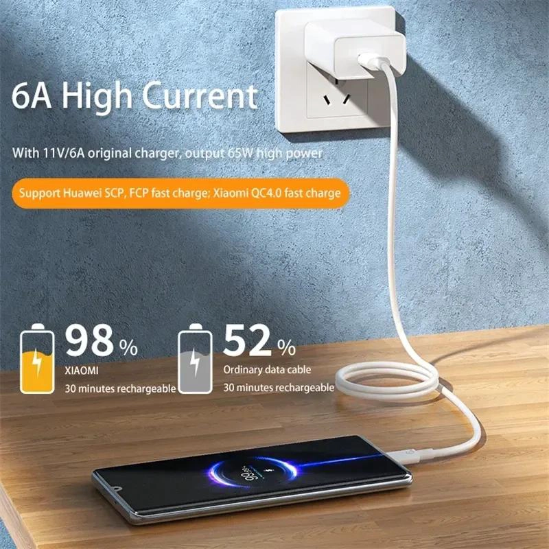 CABLE DE CARGA RAPIDA USB TIPO C 2M 120W PARA SMARTPHONES - 7