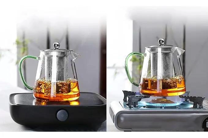 TETERA INFUSORA DE TE  DE 900 ML CON DISEÑO ELEGANTE - 2