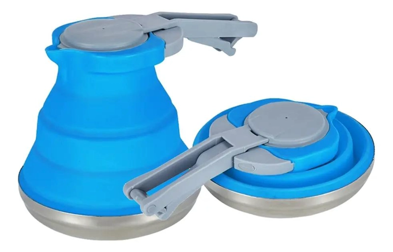 TETERA PLEGABLE DE SILICONA IDEAL PARA CAMPING Y USO DIARIO - 8
