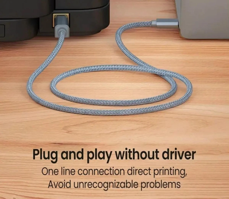 CABLE USB C A USB 2.0 TIPO B PARA IMPRESORAS Y ESCANERES 3M - 7