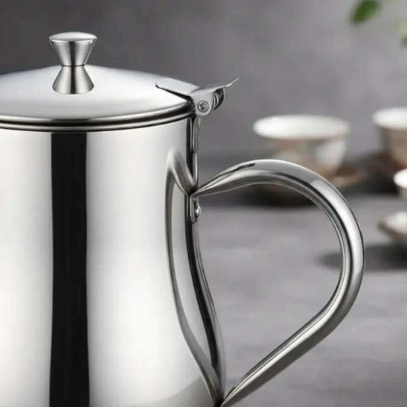 TETERA JARRA DE ACERO INOXIDABLE PARA TE  Y CAFE  18OZ - 2