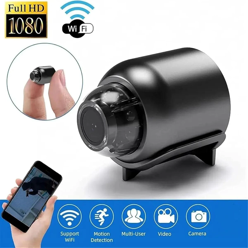 CAMARA INALAMBRICA MINI USB CON VISION NOCTURNA Y GRAN ANGULAR - 4