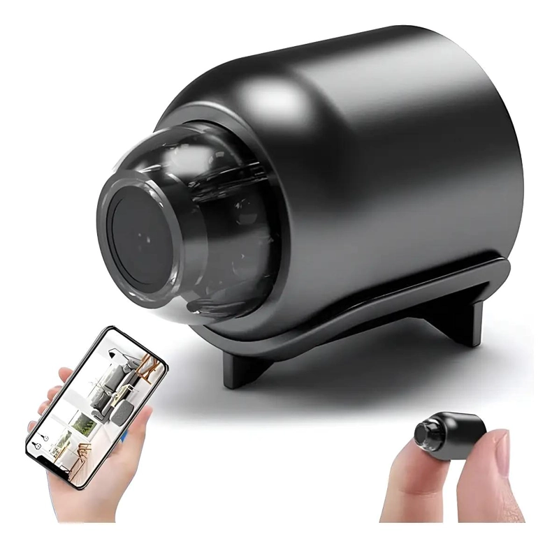 MINI CAMARA DE SEGURIDAD WIFI 1080P CON VISION NOCTURNA - 1