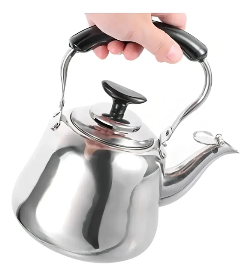 TETERA DE ACERO INOXIDABLE CON FILTRO INFUSOR 1 LITRO - 3