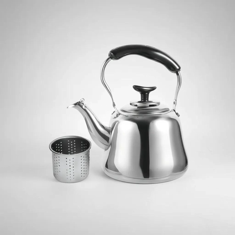 TETERA DE ACERO INOXIDABLE CON FILTRO INFUSOR 1 LITRO - 8