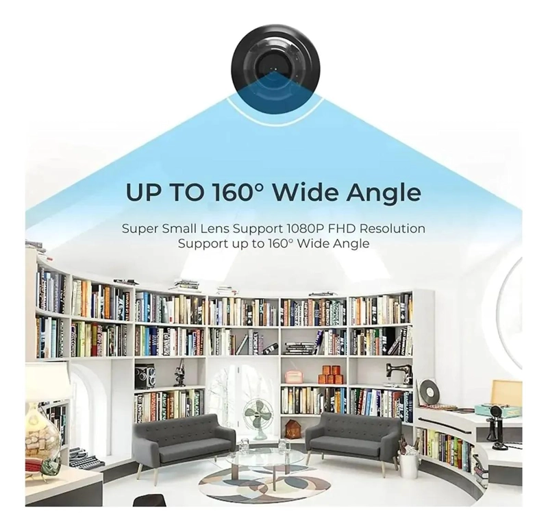 CAMARA ESPIA WIFI 1080P CON VISION NOCTURNA Y DETECCION DE MOVIMIENTO - 4