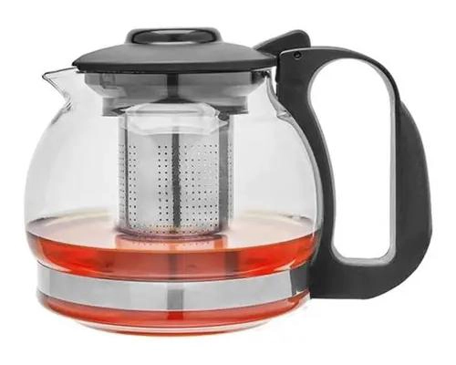 TETERA DE VIDRIO CON INFUSOR DE ACERO INOXIDABLE 1200 ML - 4