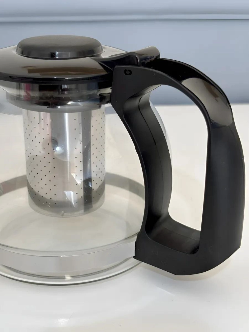 TETERA DE VIDRIO CON INFUSOR DE ACERO INOXIDABLE 1200 ML - 8