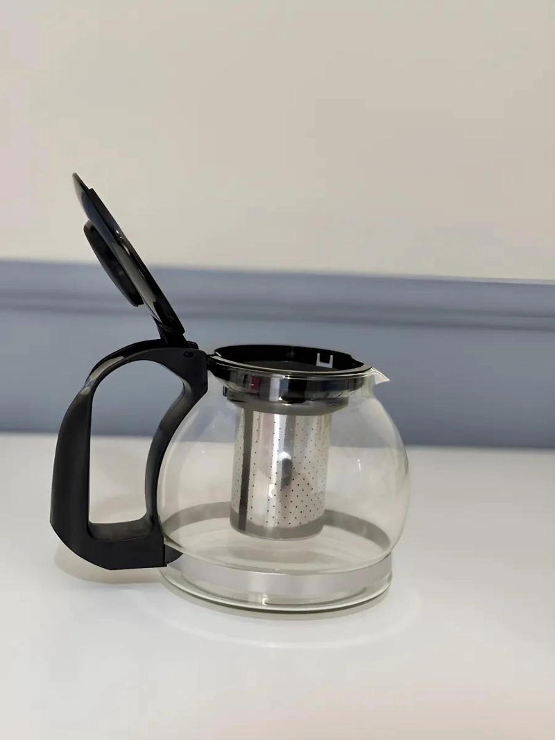 TETERA DE VIDRIO CON INFUSOR DE ACERO INOXIDABLE 1200 ML - 9