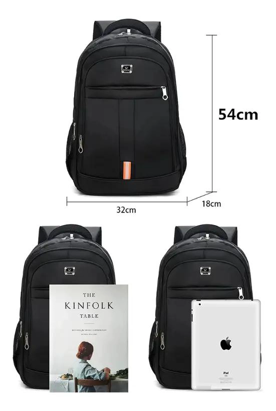 MOCHILA IMPERMEABLE DE 45 LITROS CON COMPARTIMENTO PARA NOTEBOOK - 5