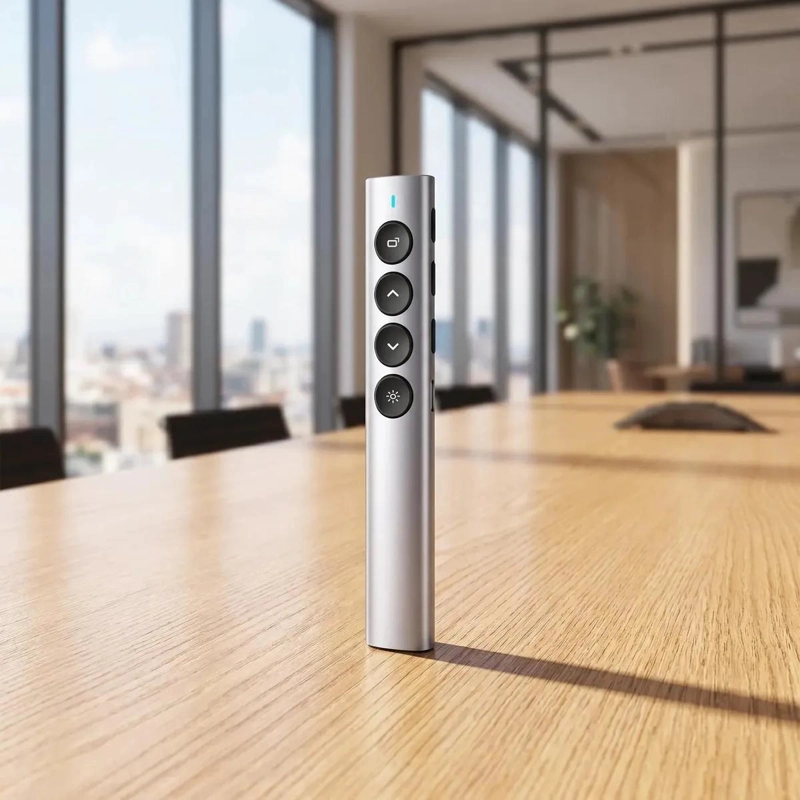 PUNTERO LASER INALAMBRICO PARA PRESENTACIONES CON CARGA USB-C - 7