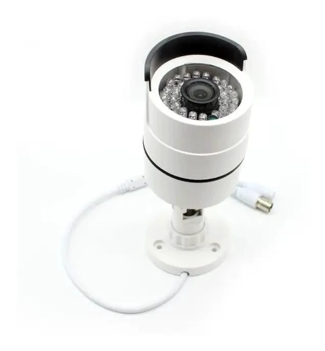 CAMARA DE SEGURIDAD METALICA AHD FULL HD 1080P 2MP 3.6MM - 5