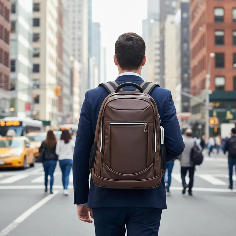 MOCHILA EJECUTIVA IMPERMEABLE PARA NOTEBOOK Y ACCESORIOS - 1