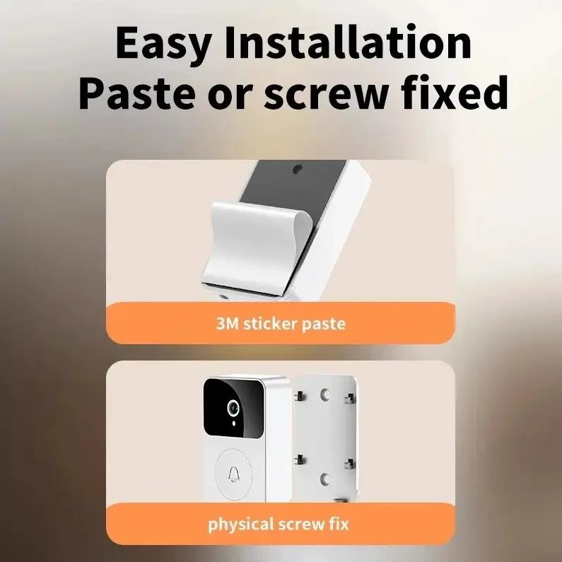 TIMBRE INALAMBRICO CON CAMARA Y MICROFONO PARA SEGURIDAD - 6