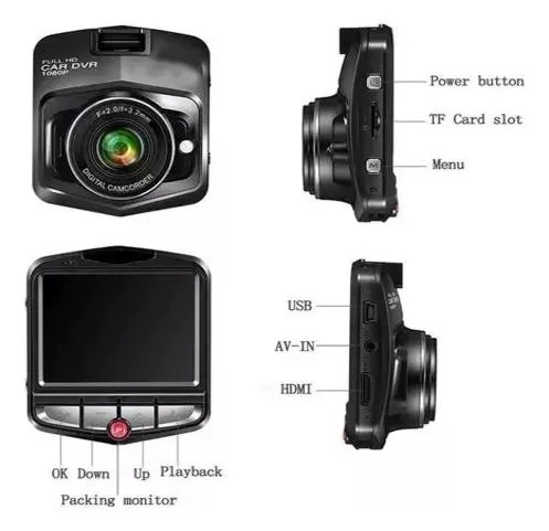 CAMARA DE SEGURIDAD PARA AUTO CON PANTALLA DE 4,5 PULGADAS - 4