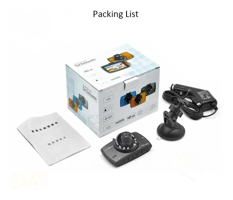 CAMARA DE SEGURIDAD PARA AUTO CON PANTALLA DE 2.7 PULGADAS - 8