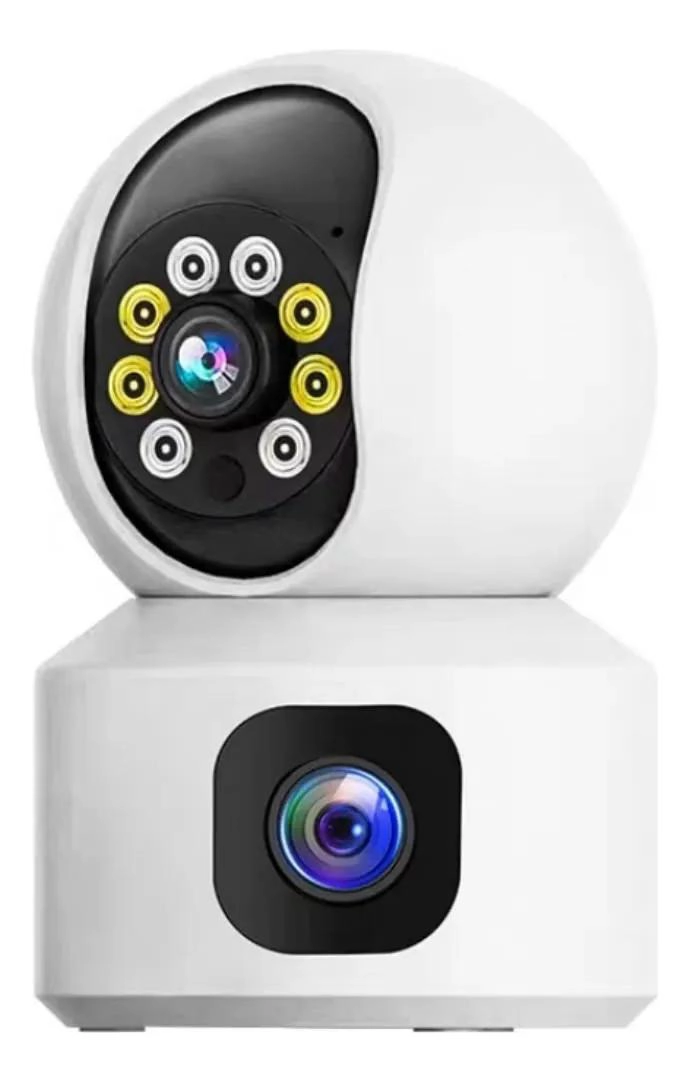 CAMARA DE SEGURIDAD INTERIOR 360 GRADOS CON VISION NOCTURNA - 1