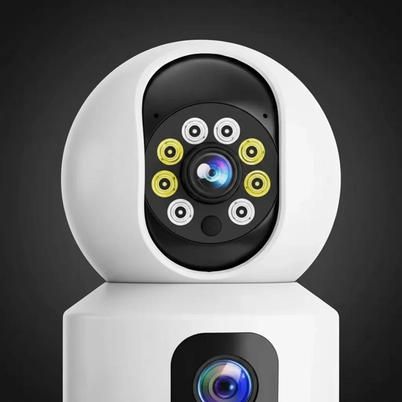 CAMARA DE SEGURIDAD INTERIOR 360 GRADOS CON VISION NOCTURNA - 3