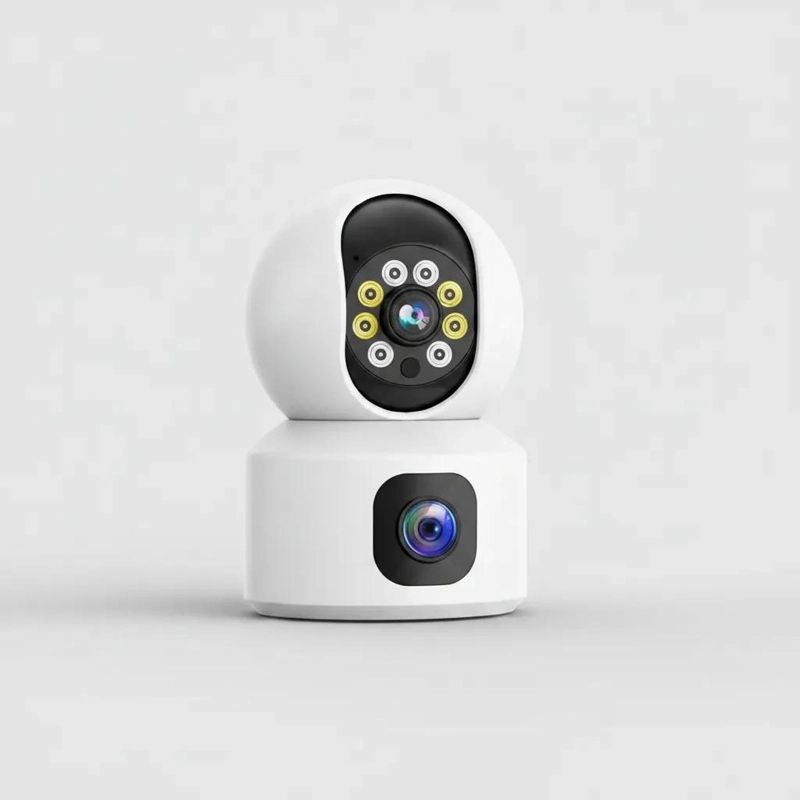 CAMARA DE SEGURIDAD INTERIOR 360 GRADOS CON VISION NOCTURNA - 4