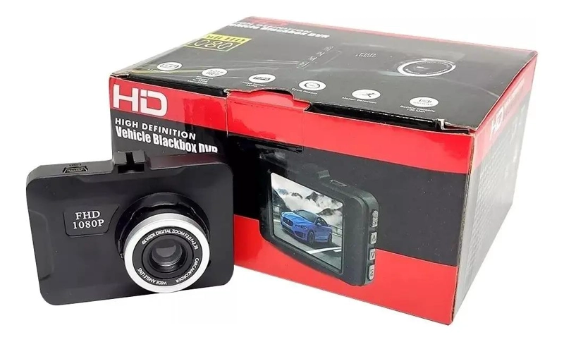 CAMARA DE SEGURIDAD PARA AUTOMOVIL CON RESOLUCION FULL HD 1080P - 1