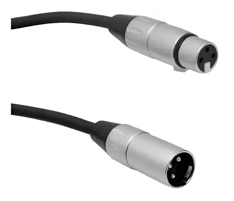 CABLE DE MICROFONO BALANCEADO XLR 10M PARA GRABACIONES - 4