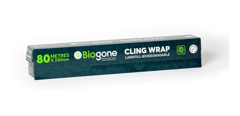 FILM BIODEGRADABLE PARA ALIMENTOS 80 MTS 33 CM ANCHO - 1