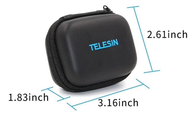 ESTUCHE PORTATIL PARA CAMARAS DE ACCION Y ACCESORIOS - 6