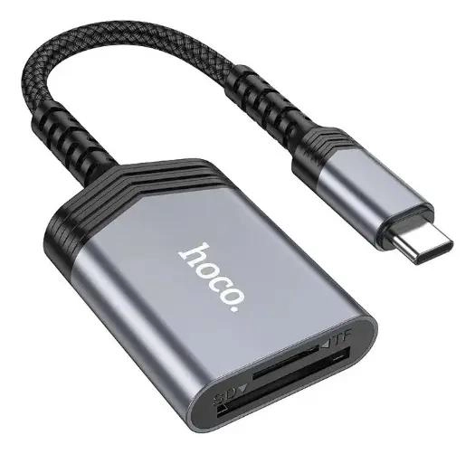 LECTOR DE TARJETAS SD Y TF USB-C 2 EN 1 PARA DISPOSITIVOS MOVILES - 1
