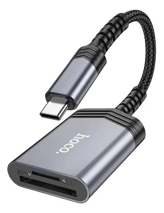 LECTOR DE TARJETAS SD Y TF USB-C 2 EN 1 PARA DISPOSITIVOS MOVILES - 3