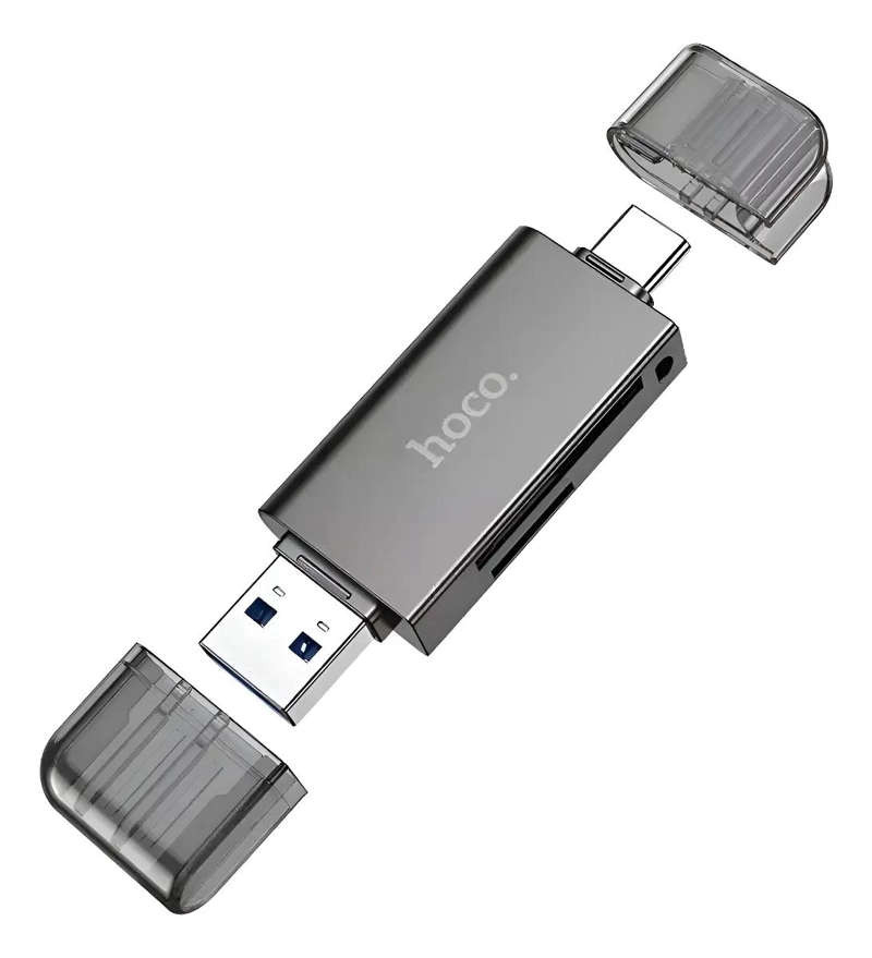 LECTOR DE TARJETAS SD Y MICRO SD USB TIPO C 3.0 - 1