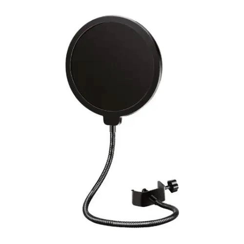 FILTRO ANTIPOP FLEXIBLE DOBLE CAPA PARA MICROFONO - 1