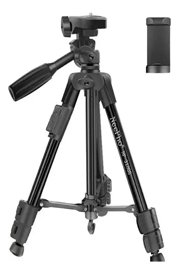 TRIPODE PROFESIONAL PARA CAMARA Y CELULAR CON ROTACION 360 - 1