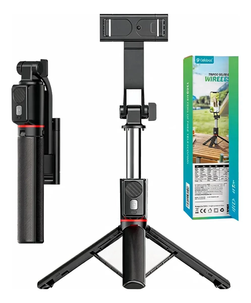 TRIPODE PORTATIL MULTIFUNCIONAL PARA SELFIES Y VIDEOS - 1