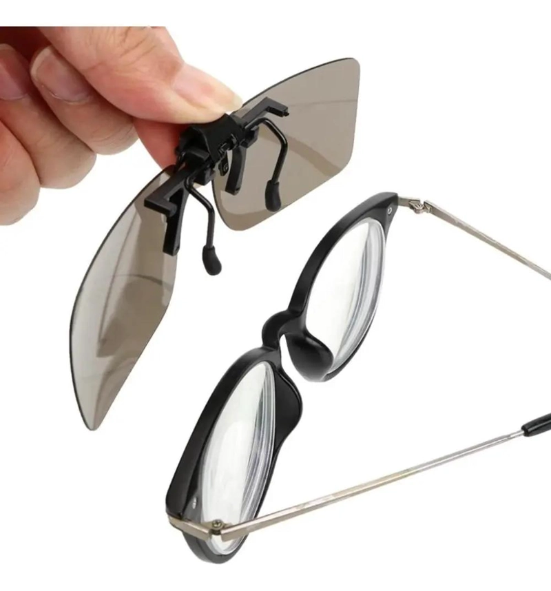 LENTES CLIP ON INTERCAMBIABLES UV400 PARA CONDUCIR - 4