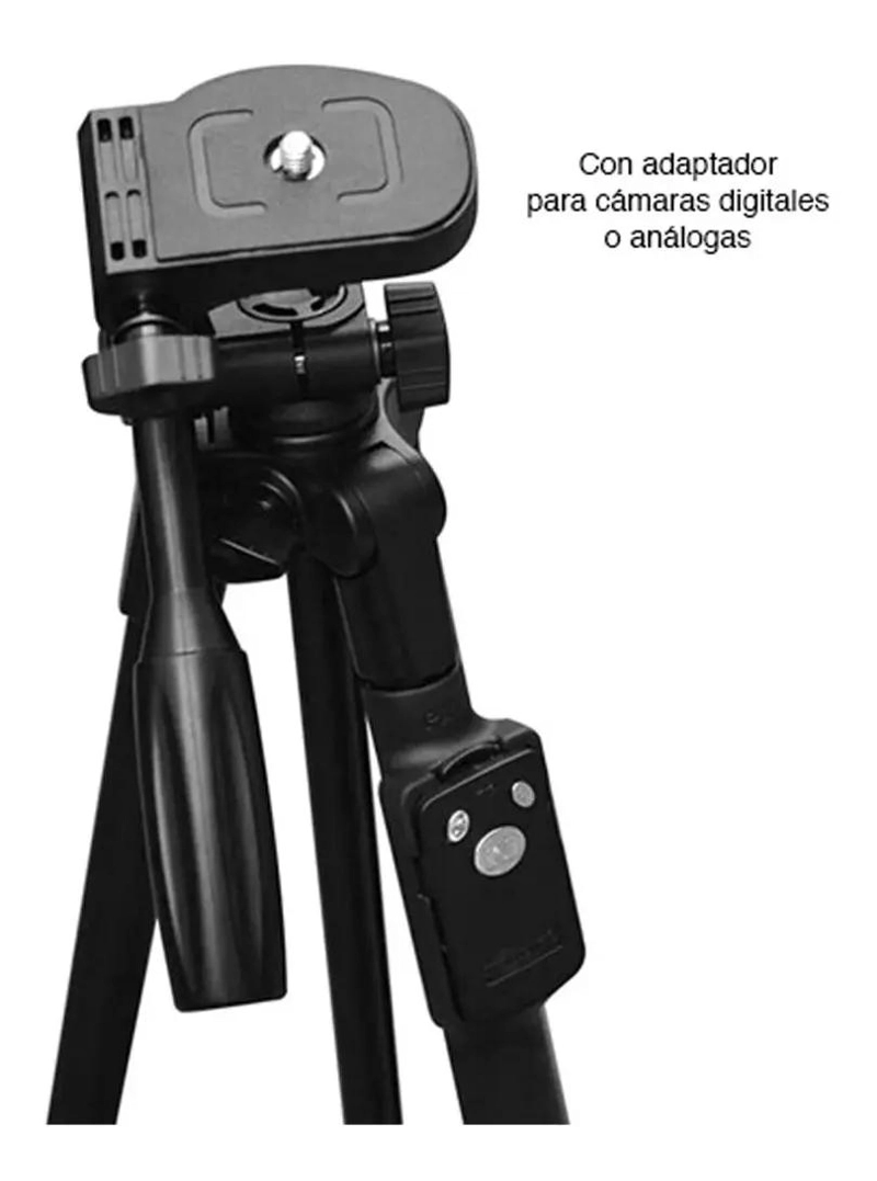 TRIPODE PROFESIONAL BLUETOOTH PARA CAMARAS Y CELULARES - 3