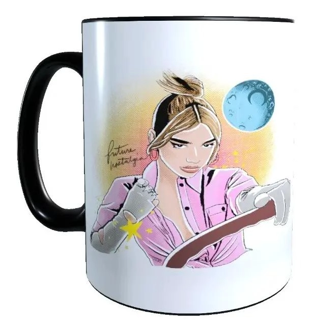 TAZA MAGICA CAMBIA COLOR DISEÑO FUTURO NOSTALGIA - 2