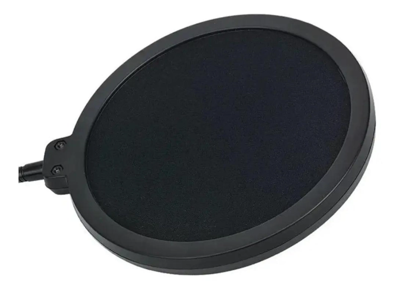 FILTRO ANTIPOP DOBLE CAPA PARA MICROFONO CON BRAZO AJUSTABLE - 3