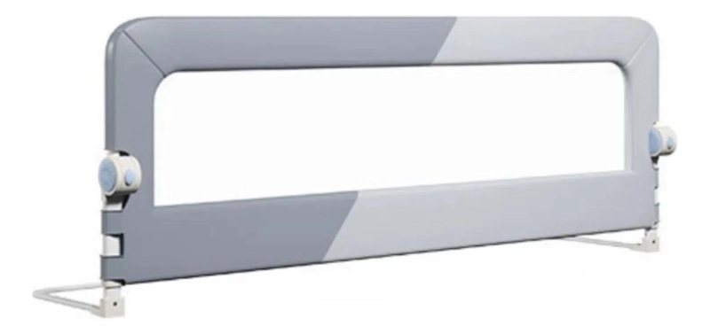 BARANDA DE SEGURIDAD AJUSTABLE PARA CAMA 150CM GRIS - 1