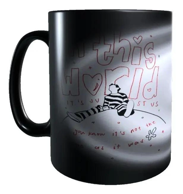 TAZA MAGICA QUE CAMBIA DE COLOR CON LIQUIDO CALIENTE - 1