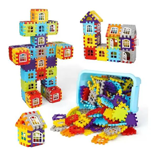 KIT DE BLOQUES DE CONSTRUCCION EDUCATIVOS 150 PIEZAS - 2