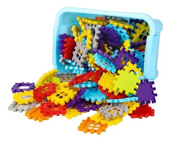 KIT DE BLOQUES DE CONSTRUCCION EDUCATIVOS 150 PIEZAS - 3