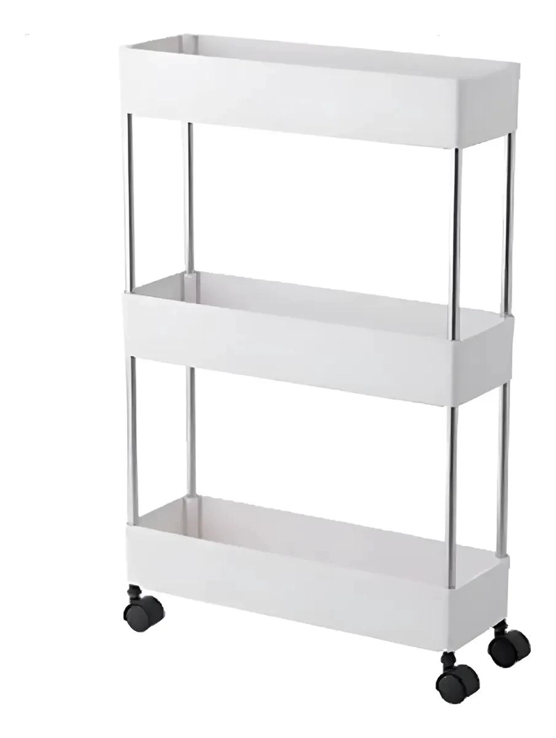 CARRO ORGANIZADOR DE 3 NIVELES CON RUEDAS PARA ALMACENAMIENTO - 1