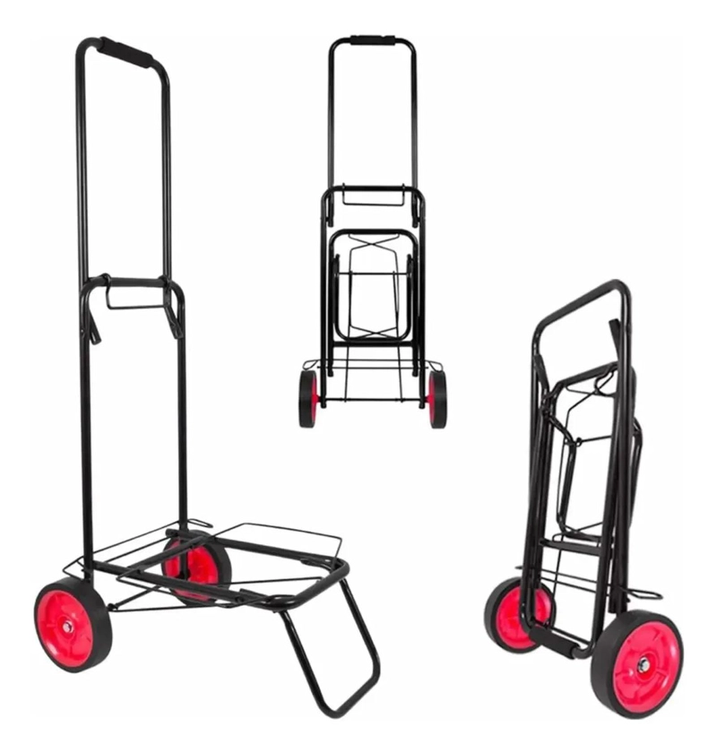 CARRITO PLEGABLE PORTATIL PARA TRANSPORTE DE EQUIPAJE Y COMPRAS - 3