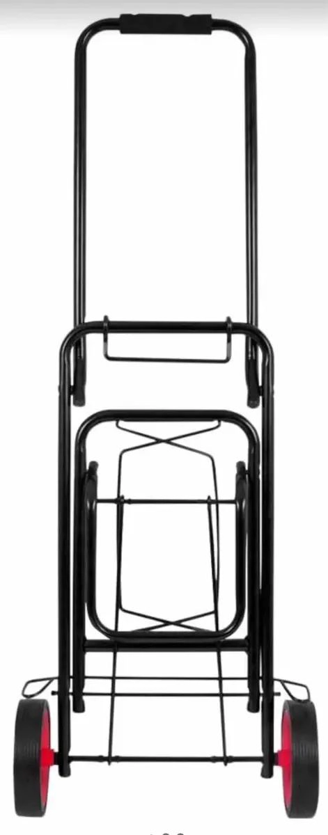 CARRITO PLEGABLE PORTATIL PARA TRANSPORTE DE EQUIPAJE Y COMPRAS - 4