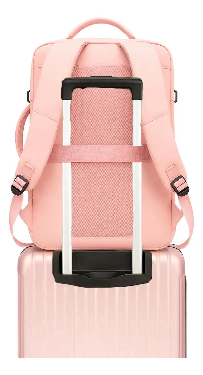 MOCHILA DE VIAJE IMPERMEABLE PARA LAPTOP DE 15.6 PULGADAS - 7