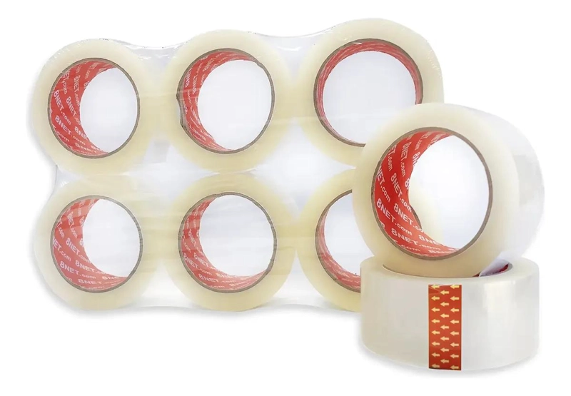SET DE 6 CINTAS DE EMBALAJE DE 100M Y 4.8CM - 2