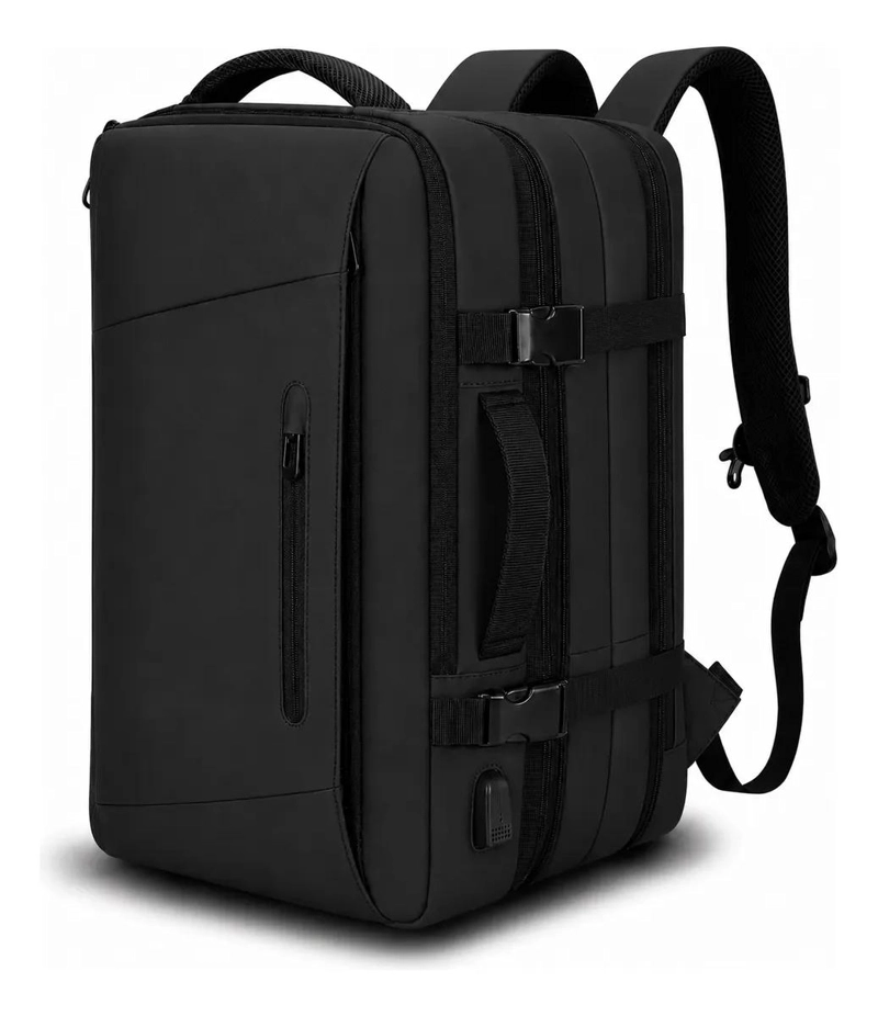 MOCHILA MALETA IMPERMEABLE ANTIRROBO EXPANSIBLE 35 LITROS - 1