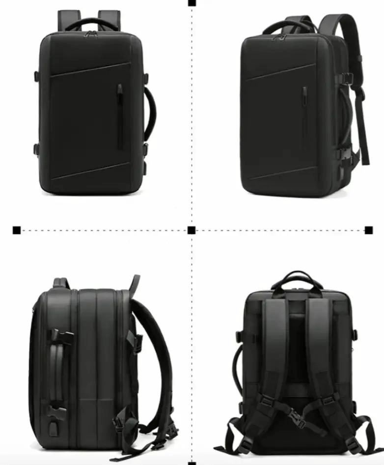 MOCHILA MALETA IMPERMEABLE ANTIRROBO EXPANSIBLE 35 LITROS - 4