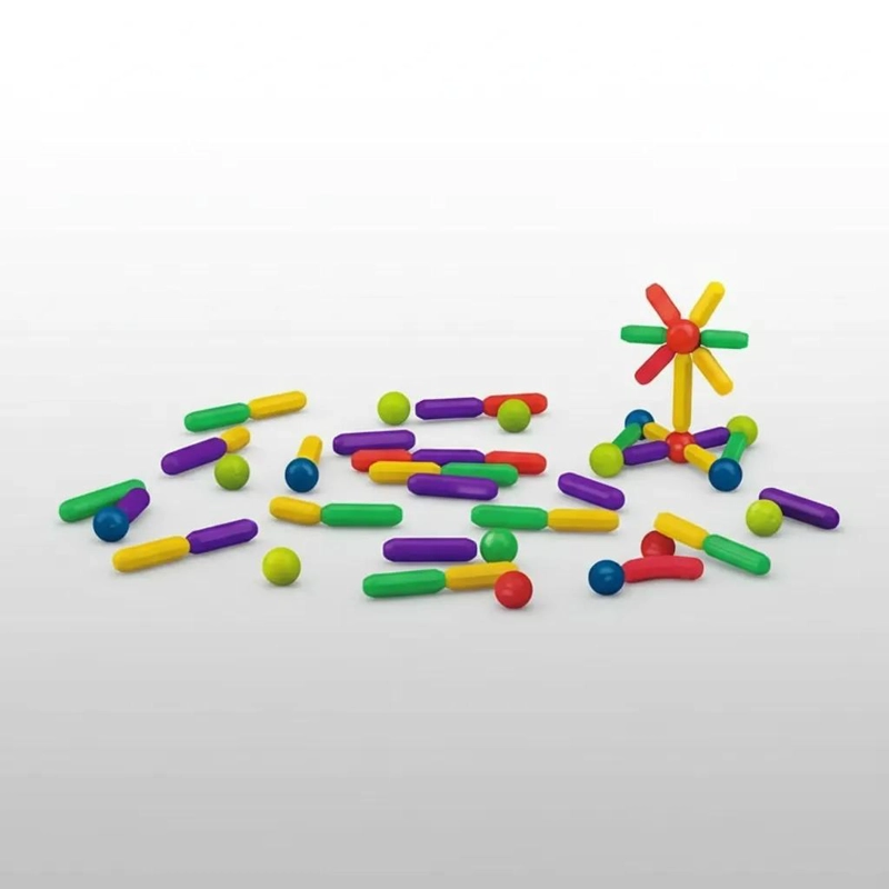 BLOQUES MAGNE TICOS CREATIVOS PARA NIÑOS 64 PIEZAS - 3