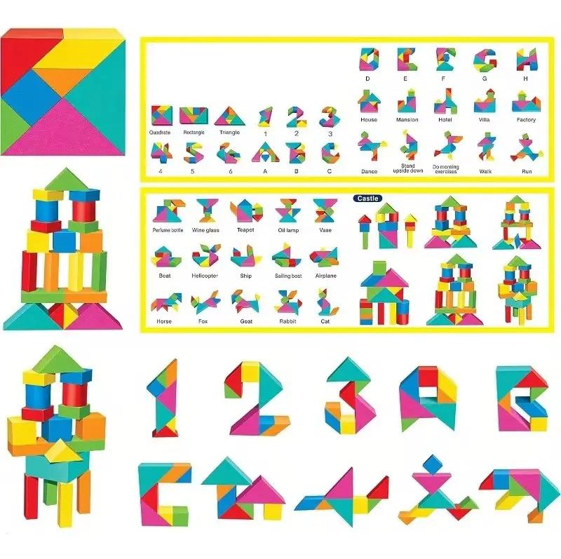 BLOQUES DE CONSTRUCCION DE ESPUMA PARA NIÑOS 46 PIEZAS - 2
